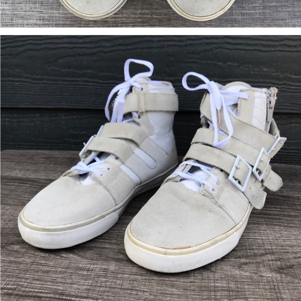 RADII FOOTWEAR "WHITE WARM GRAY” STRAIGHT JACKET MODEL FM1037 Sz 6 Womens